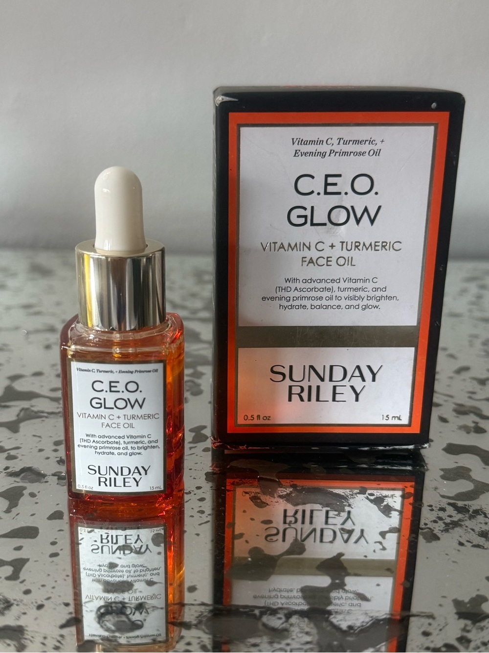 Sunday Riley C.E.O. Glow Face Oil 0.5 Fl OZ NIB